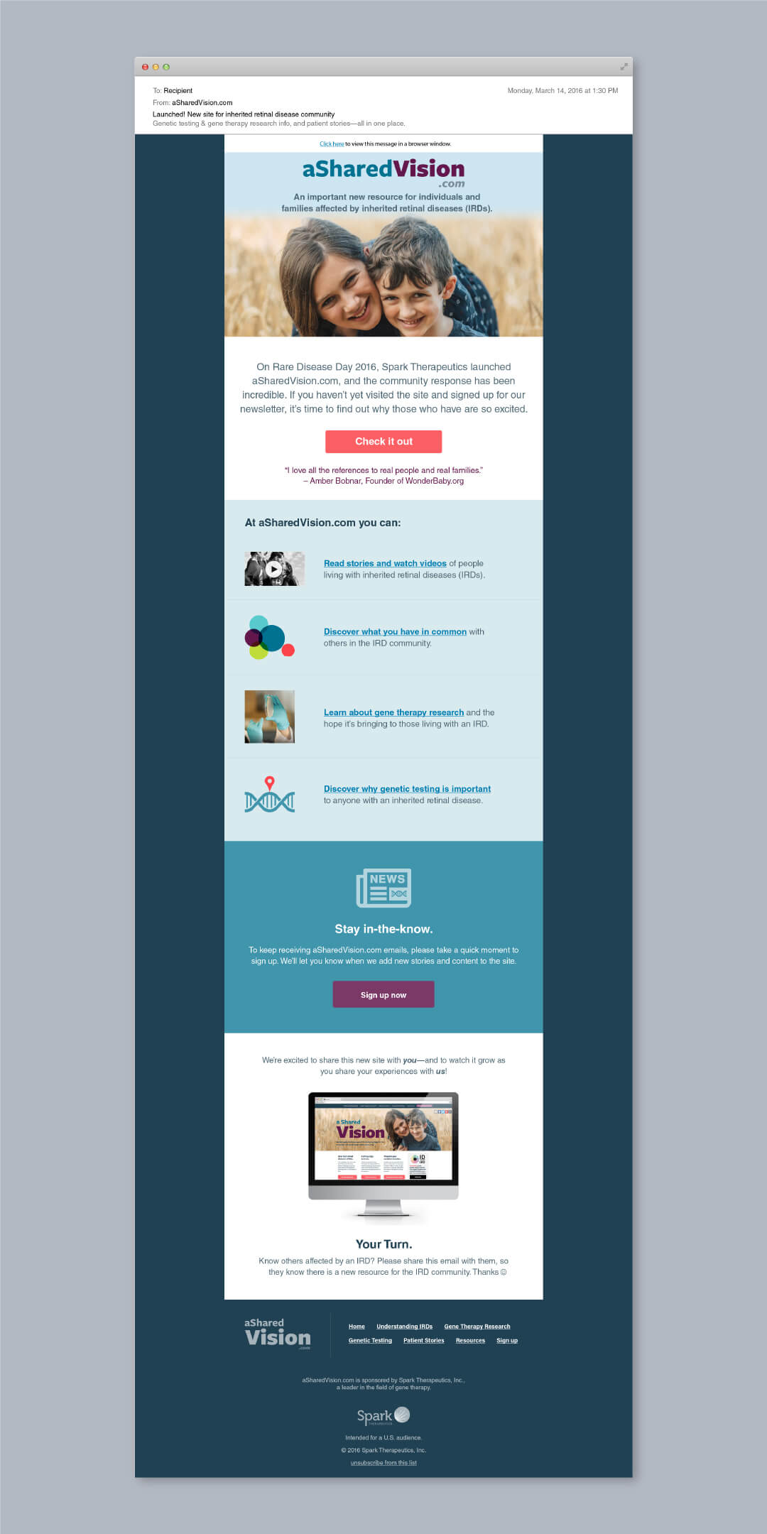 A Shared Vision Newsletter