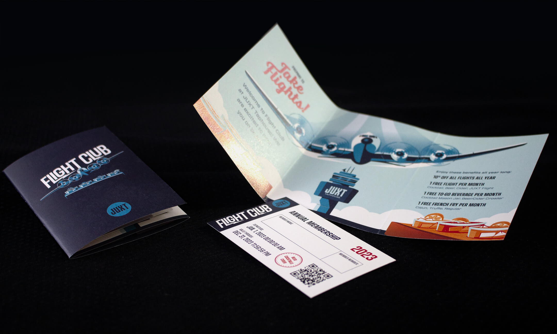 JUXT Taphouse - Flight Club Boarding Pass