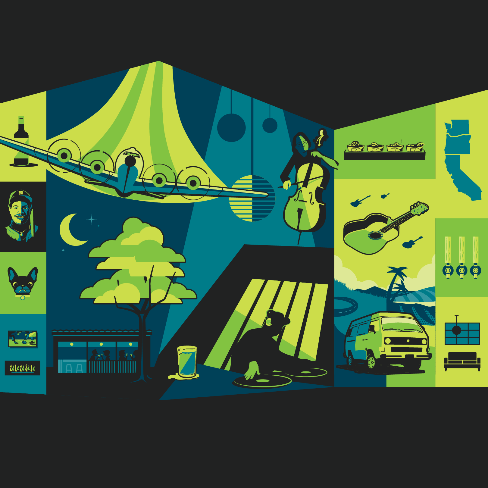 JUXT Taphouse - Crowler Label