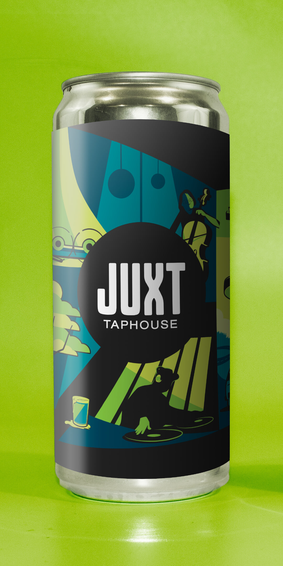 JUXT Taphouse - Crowler Label