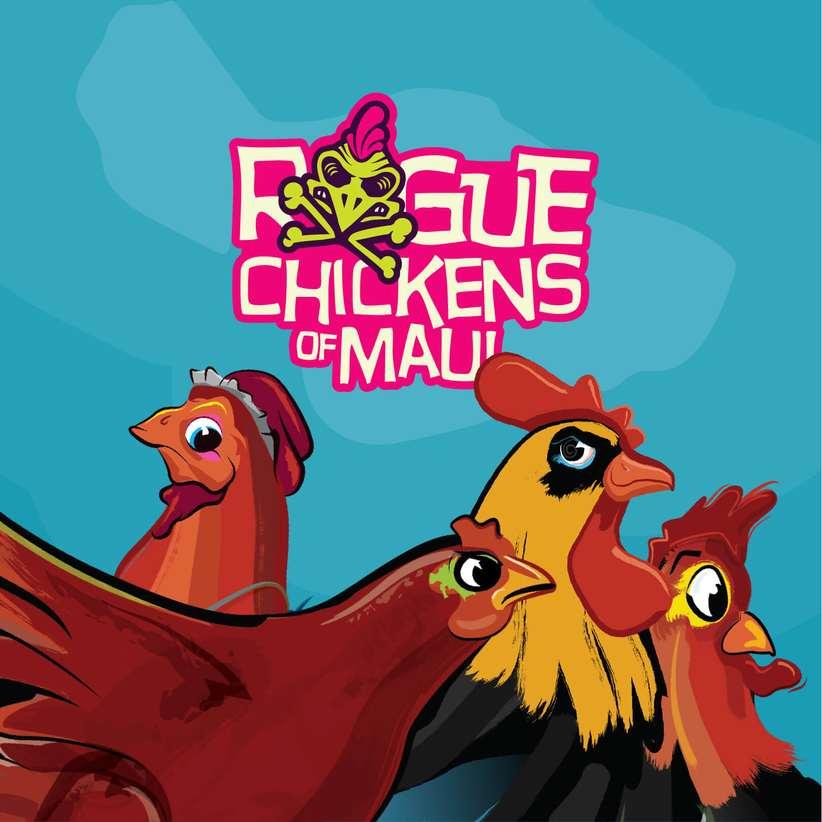 Rogue Chickens of Maui