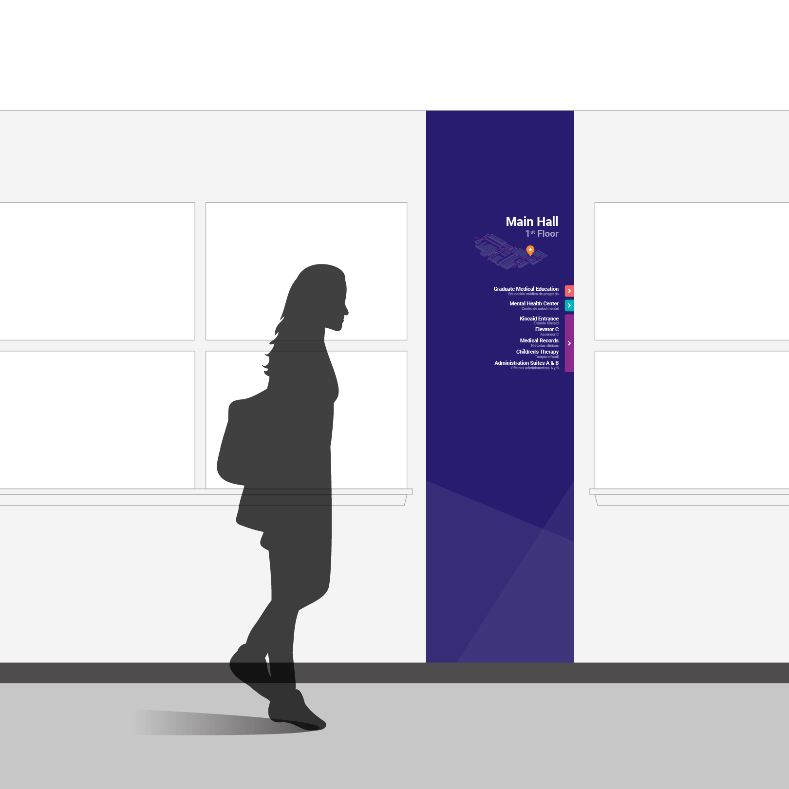 Skagit Regional Health - Wayfinding Directional