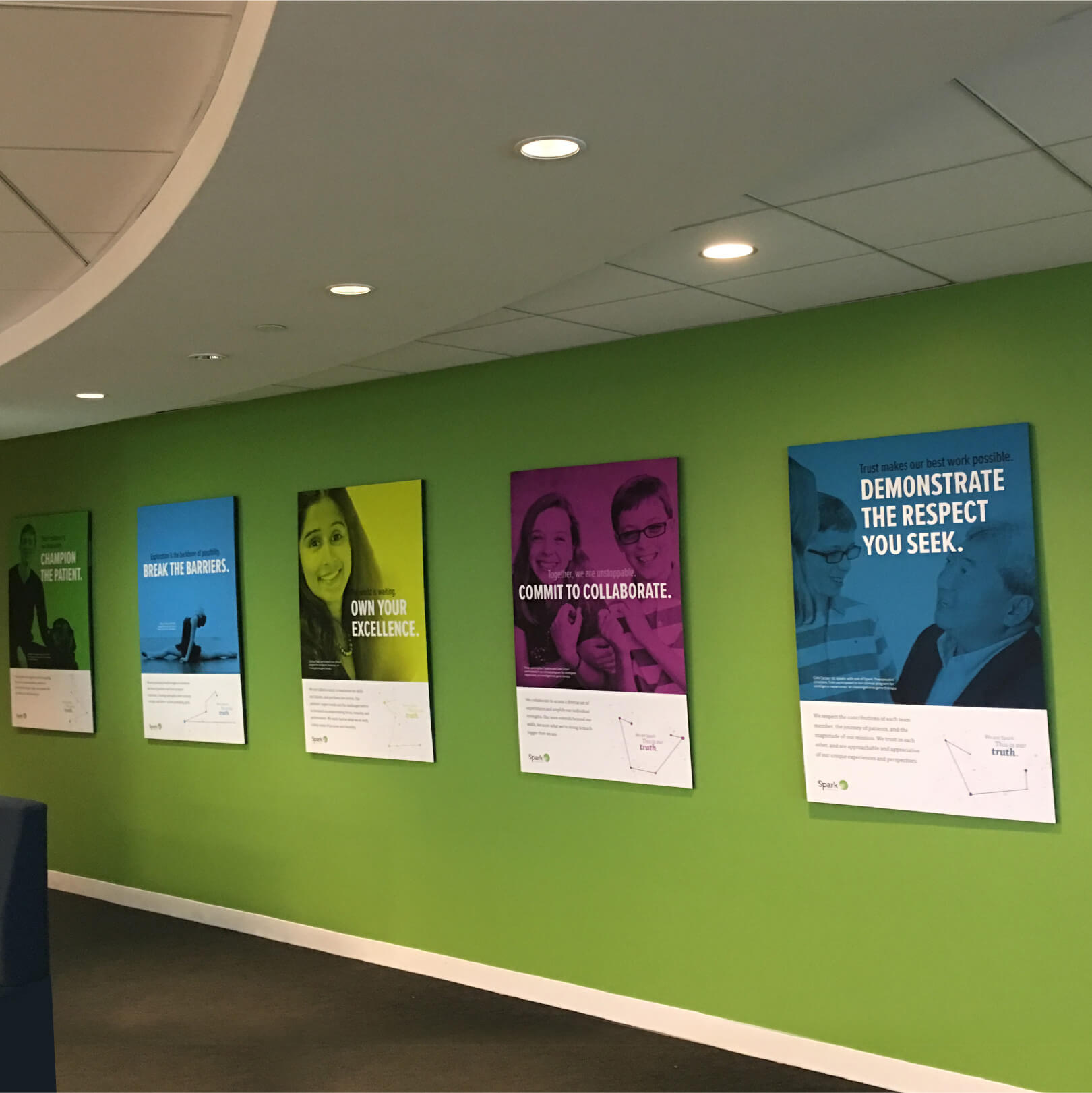 Spark Therapeutics - Values Posters