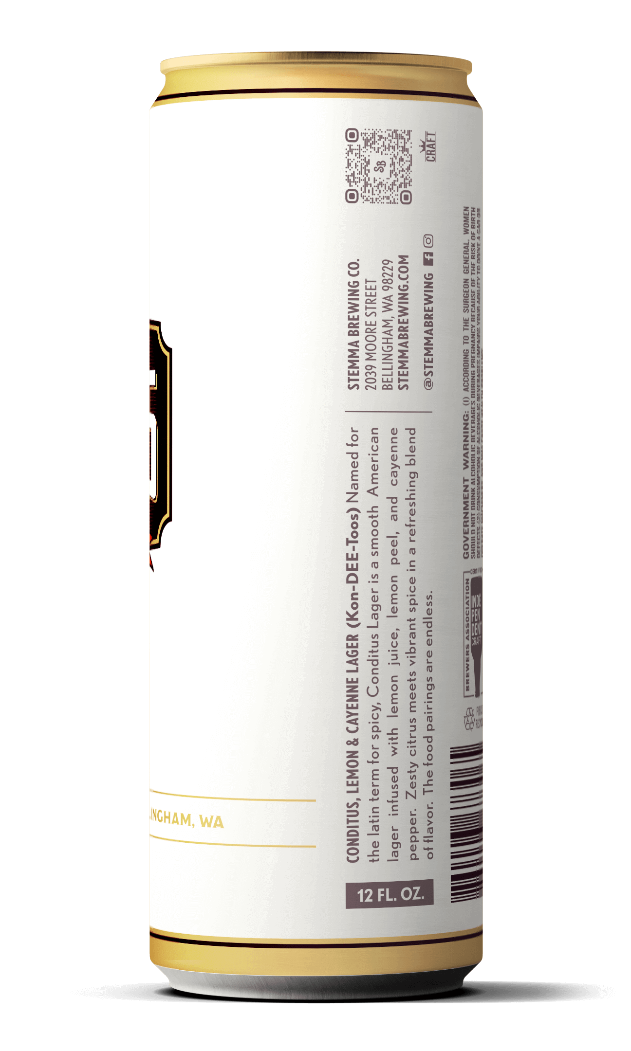 Stemma Brewing - Conditus Lemon & Cayenne Lager