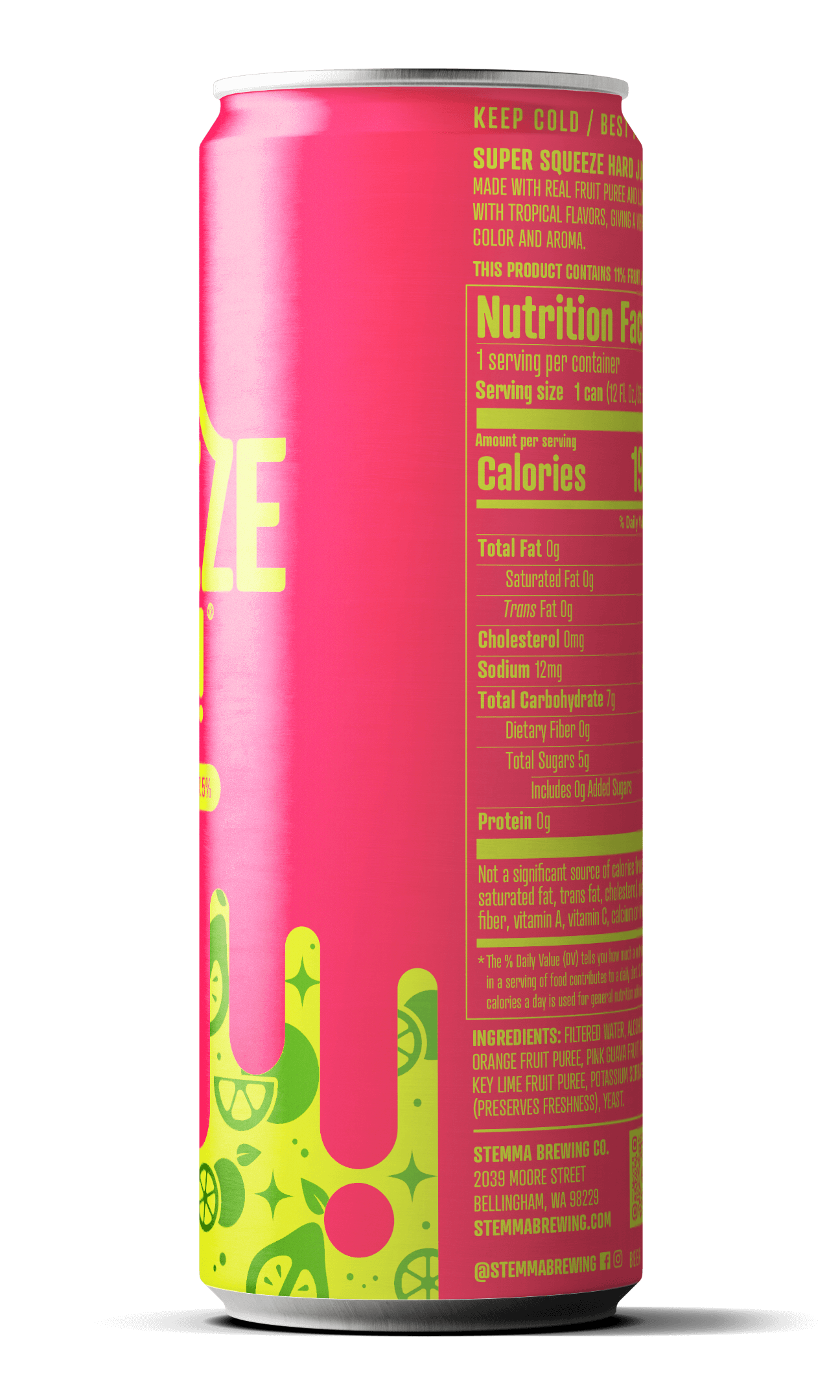 Stemma Brewing Super Squeeze - Orange, Guava, Key Lime