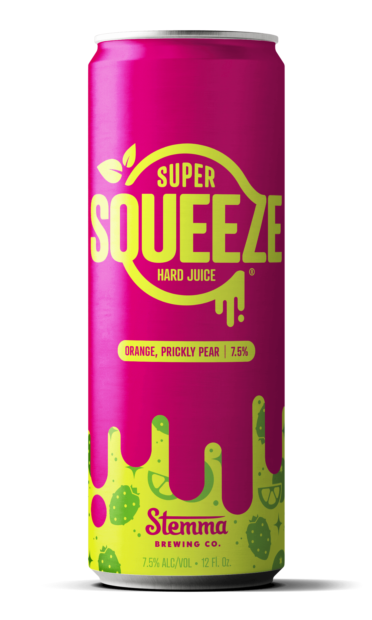 Stemma Brewing Super Squeeze - Orange, Prickly Pear