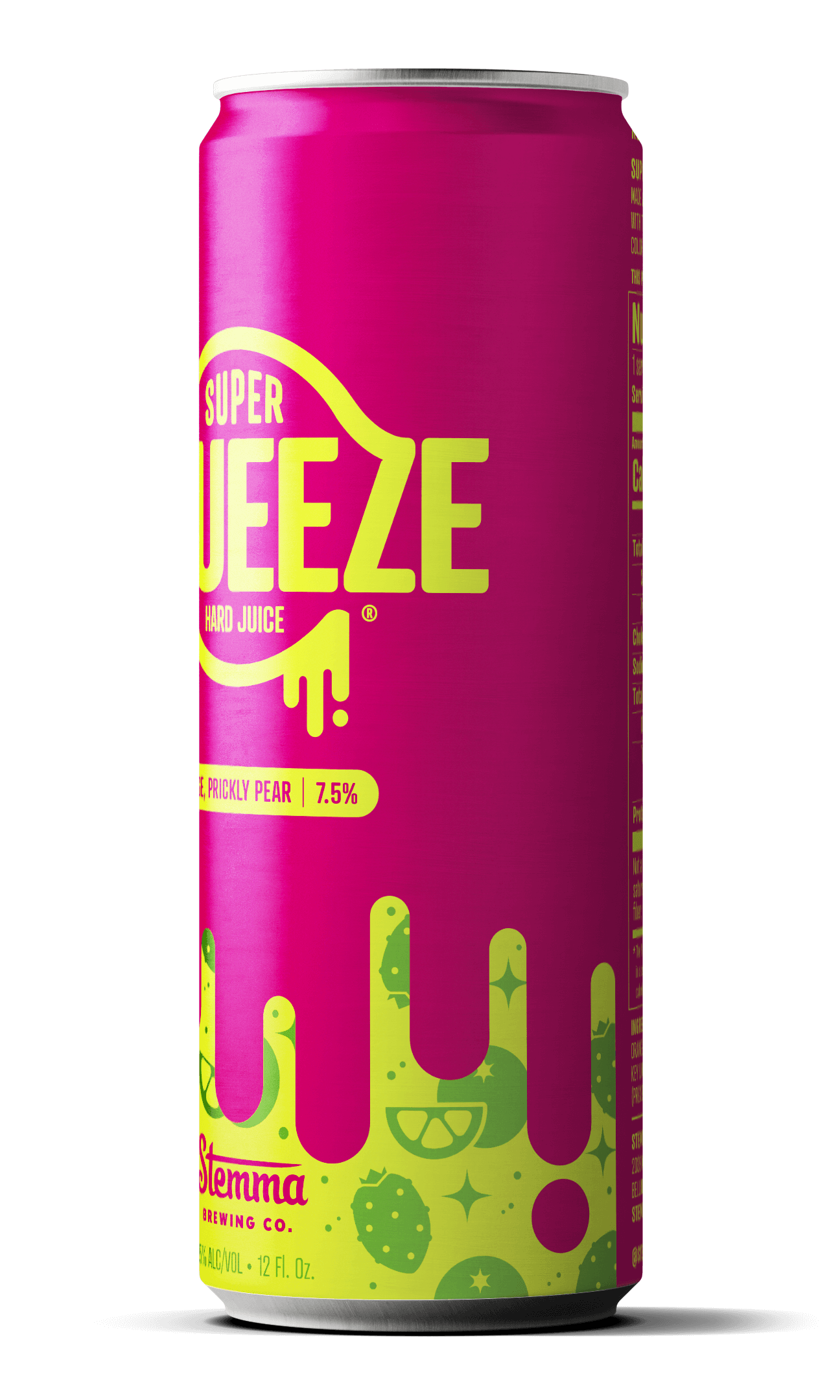 Stemma Brewing Super Squeeze - Orange, Prickly Pear