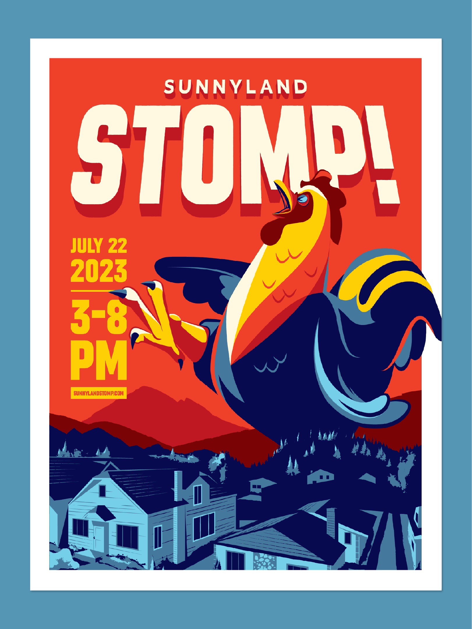 Sunnyland Stomp - Event Branding