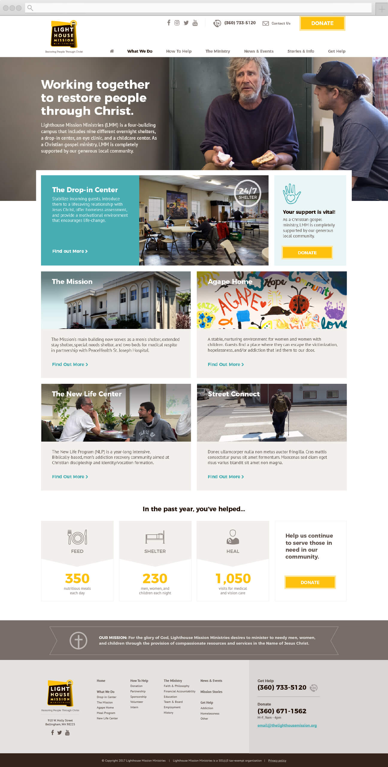 The Lighthouse Mission - What We Do