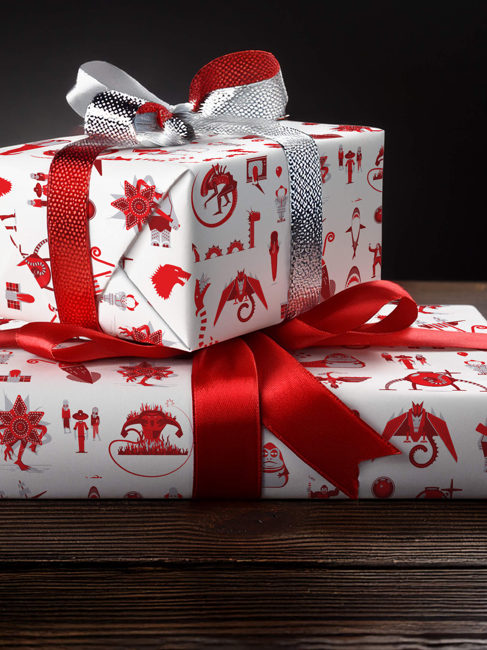 Micromonsters Gift Wrap