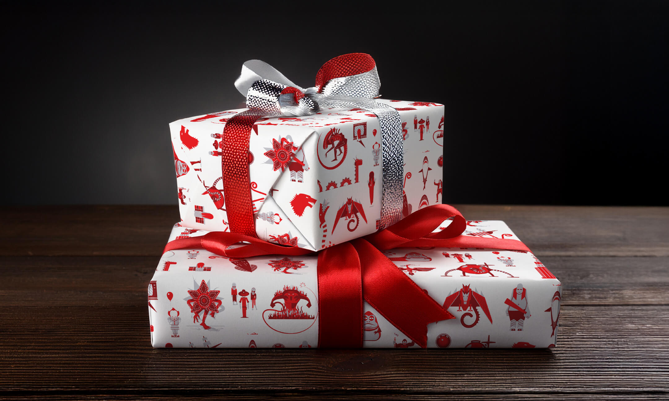 Micromonsters Gift Wrap