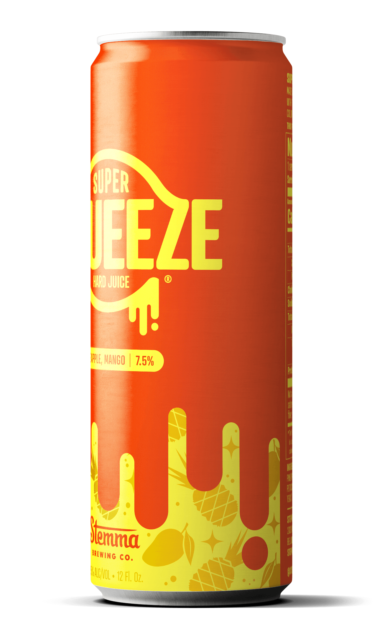Stemma Brewing Co. - Super Squeeze Hard Juice - Pineapple, Mango