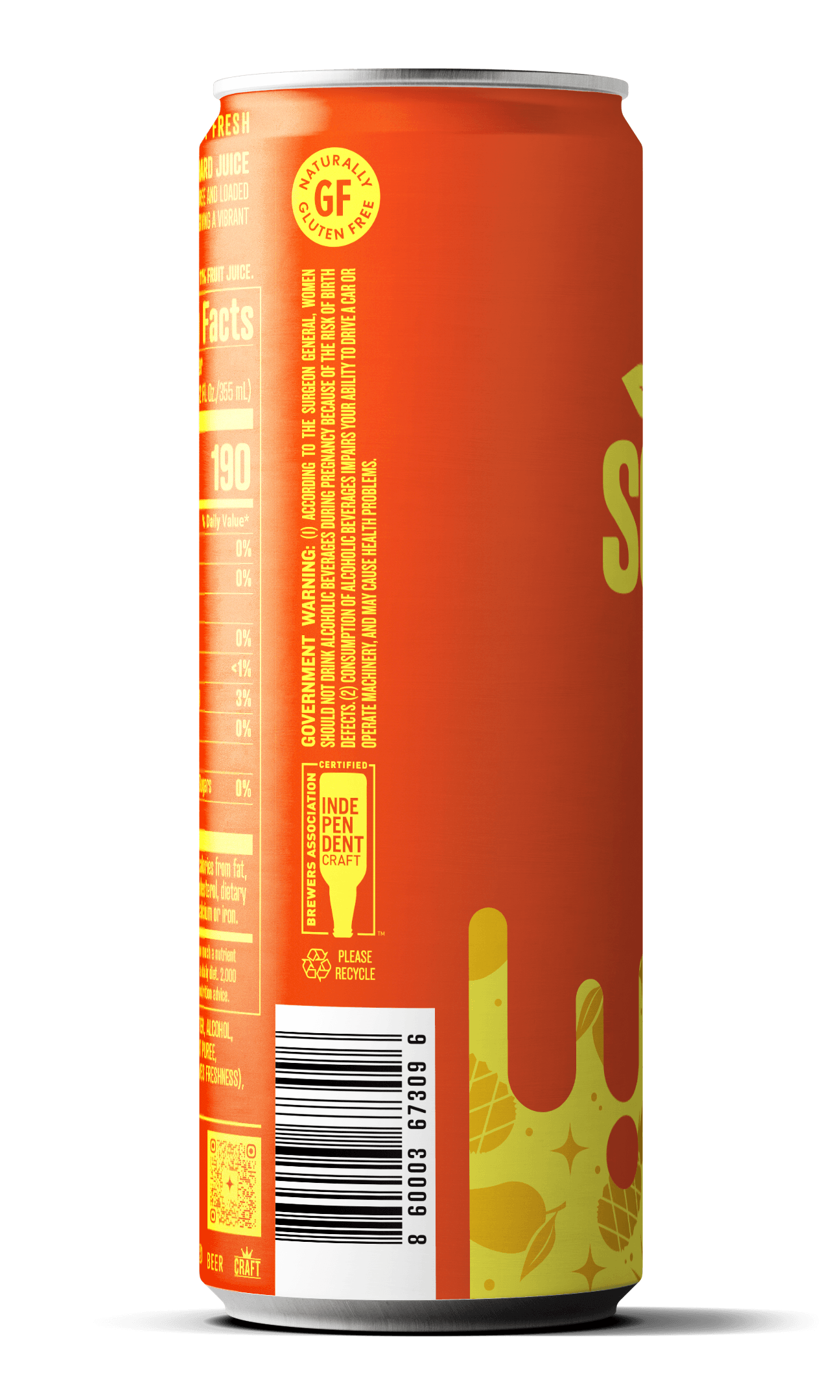 Stemma Brewing Co. - Super Squeeze Hard Juice - Pineapple, Mango