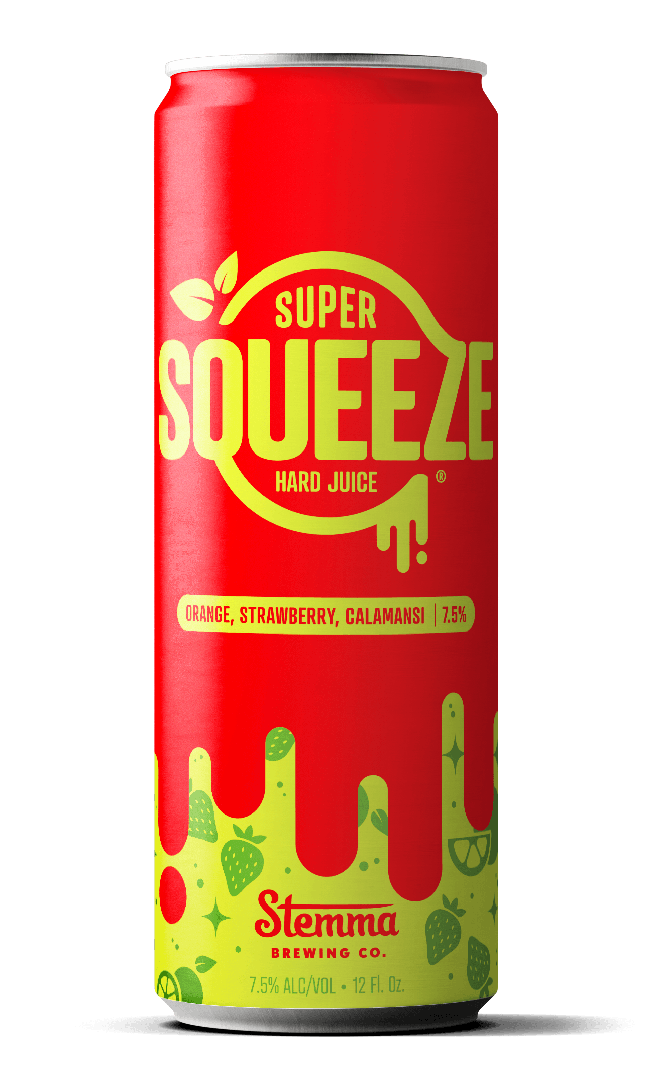 Stemma Brewing Co. - Super Squeeze Hard Juice - Orange, Strawberry, Calamansi