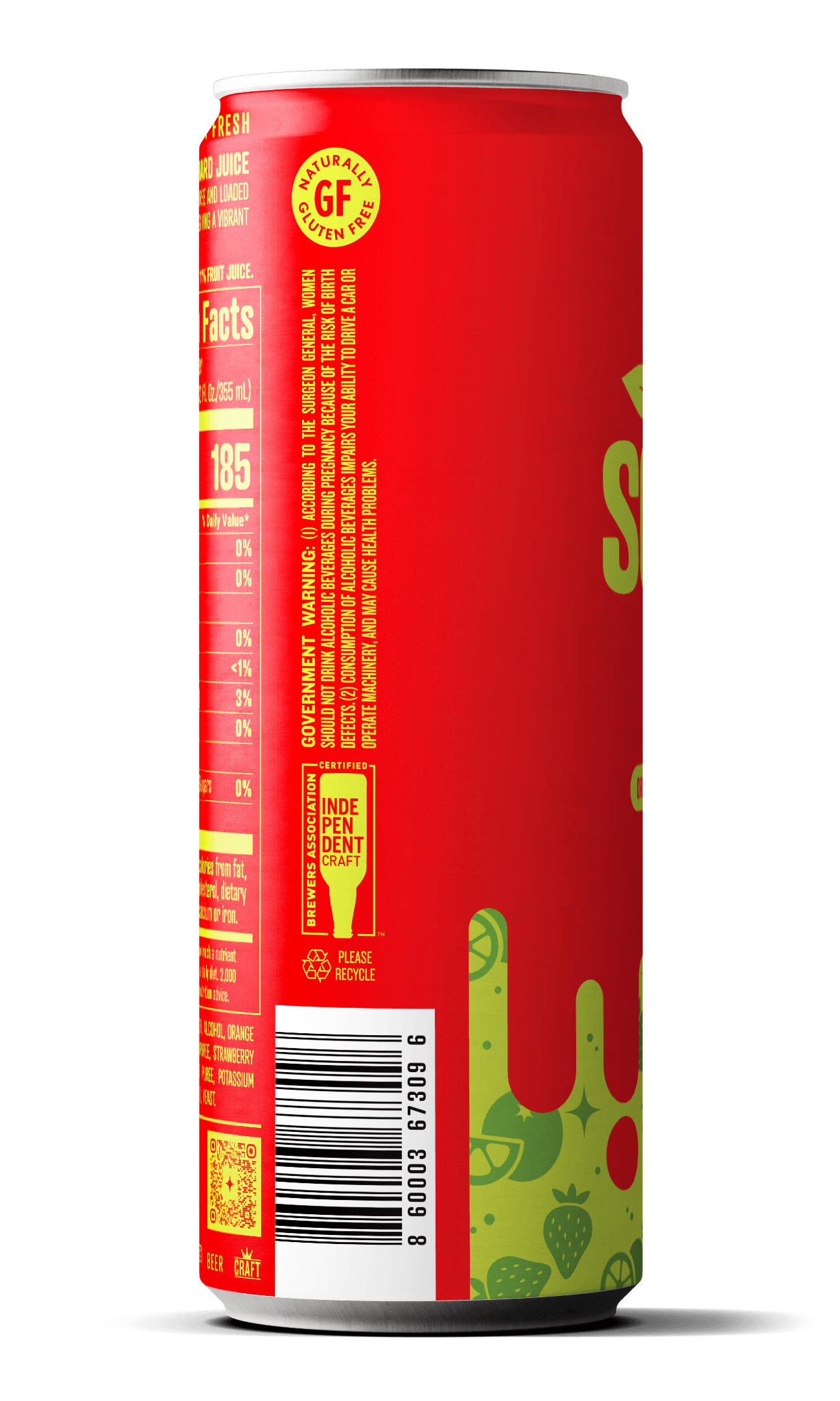 Stemma Brewing Co. - Super Squeeze Hard Juice - Orange, Strawberry, Calamansi