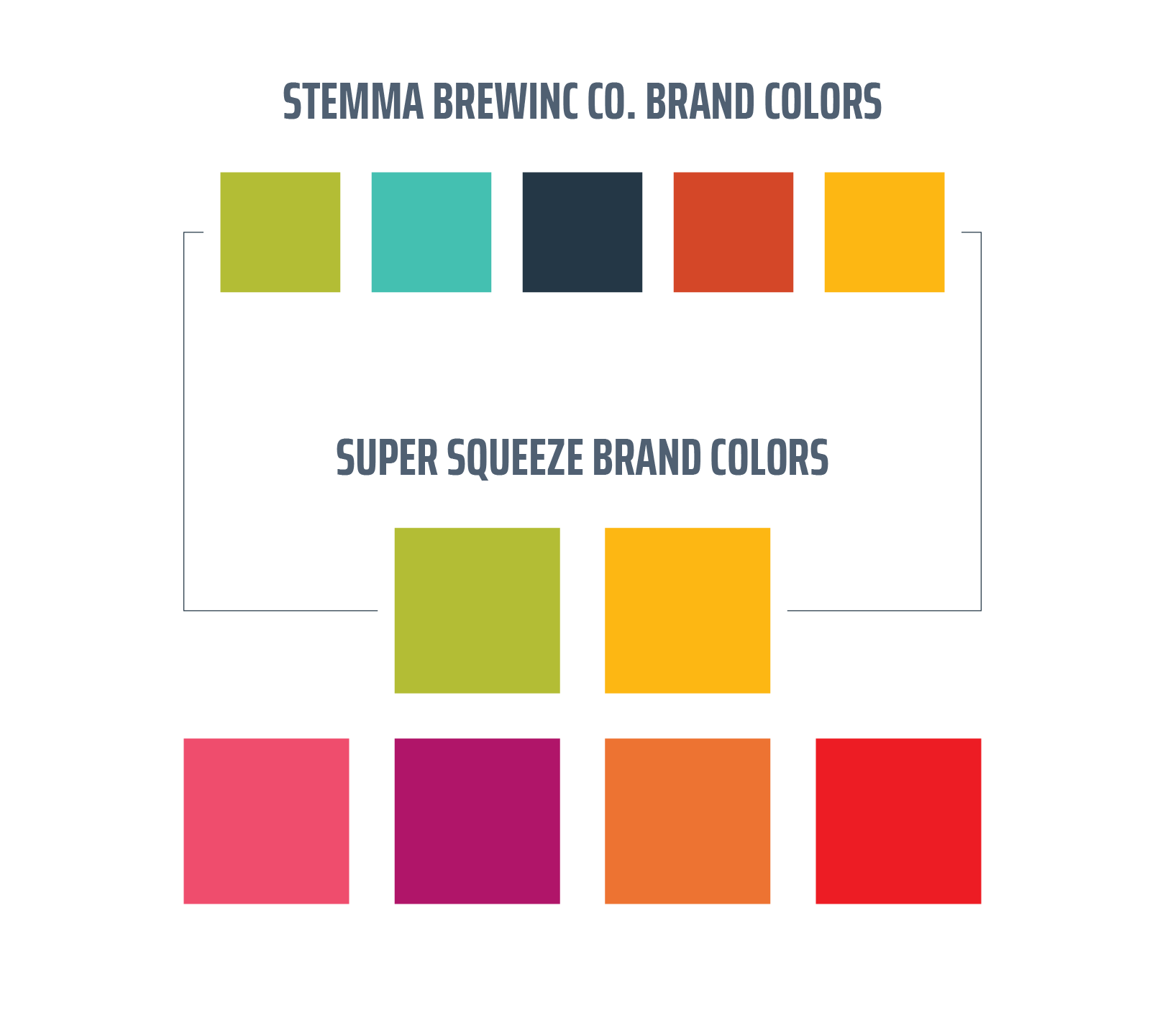 Stemma Brewing Co. - Super Squeeze Hard Juice - Colors