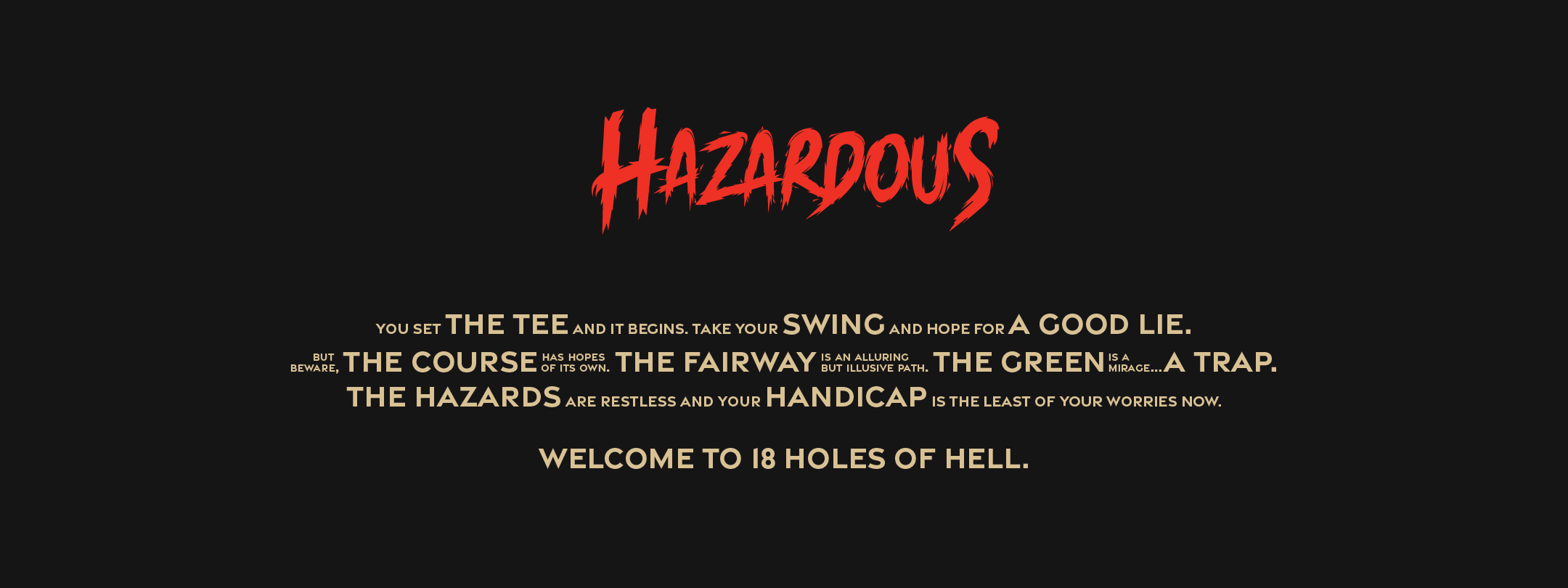 Hazardous - Credits