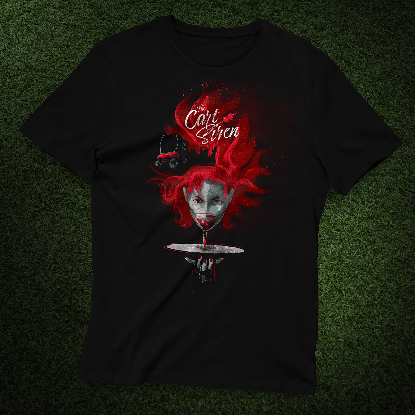 Hazardous - The Cart Siren - T-shirt