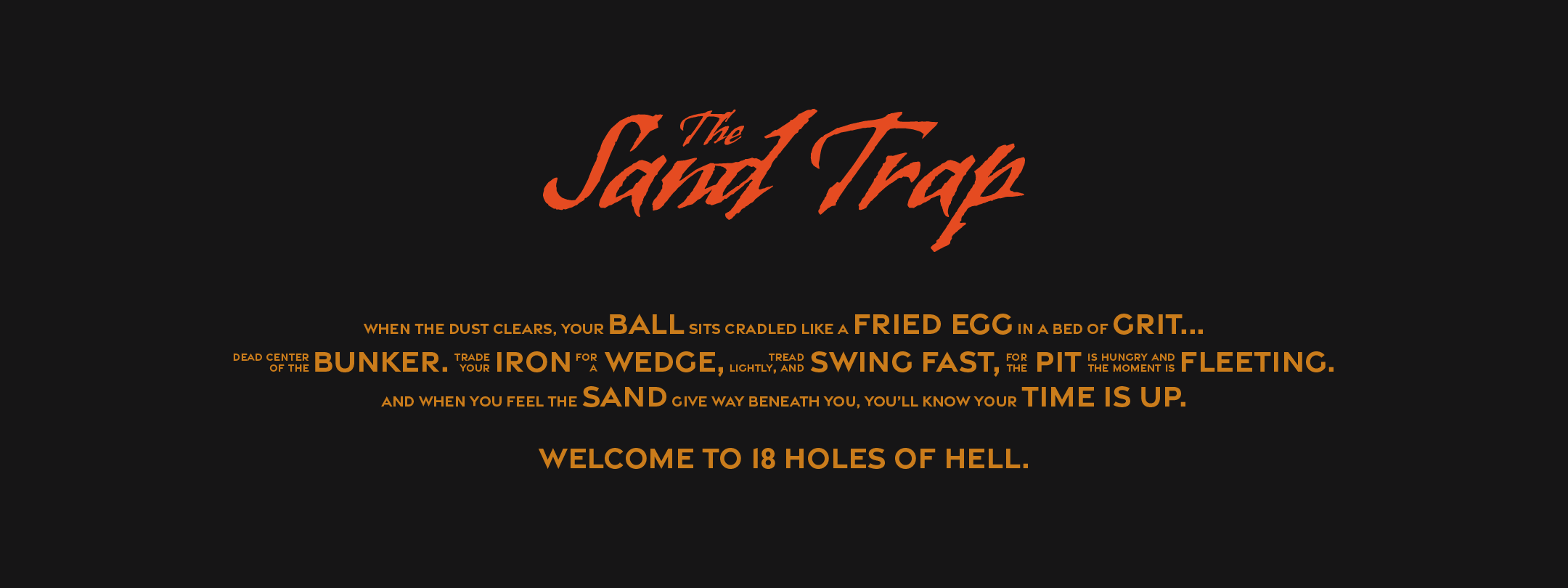 Hazardous - The Sand Trap - Credits