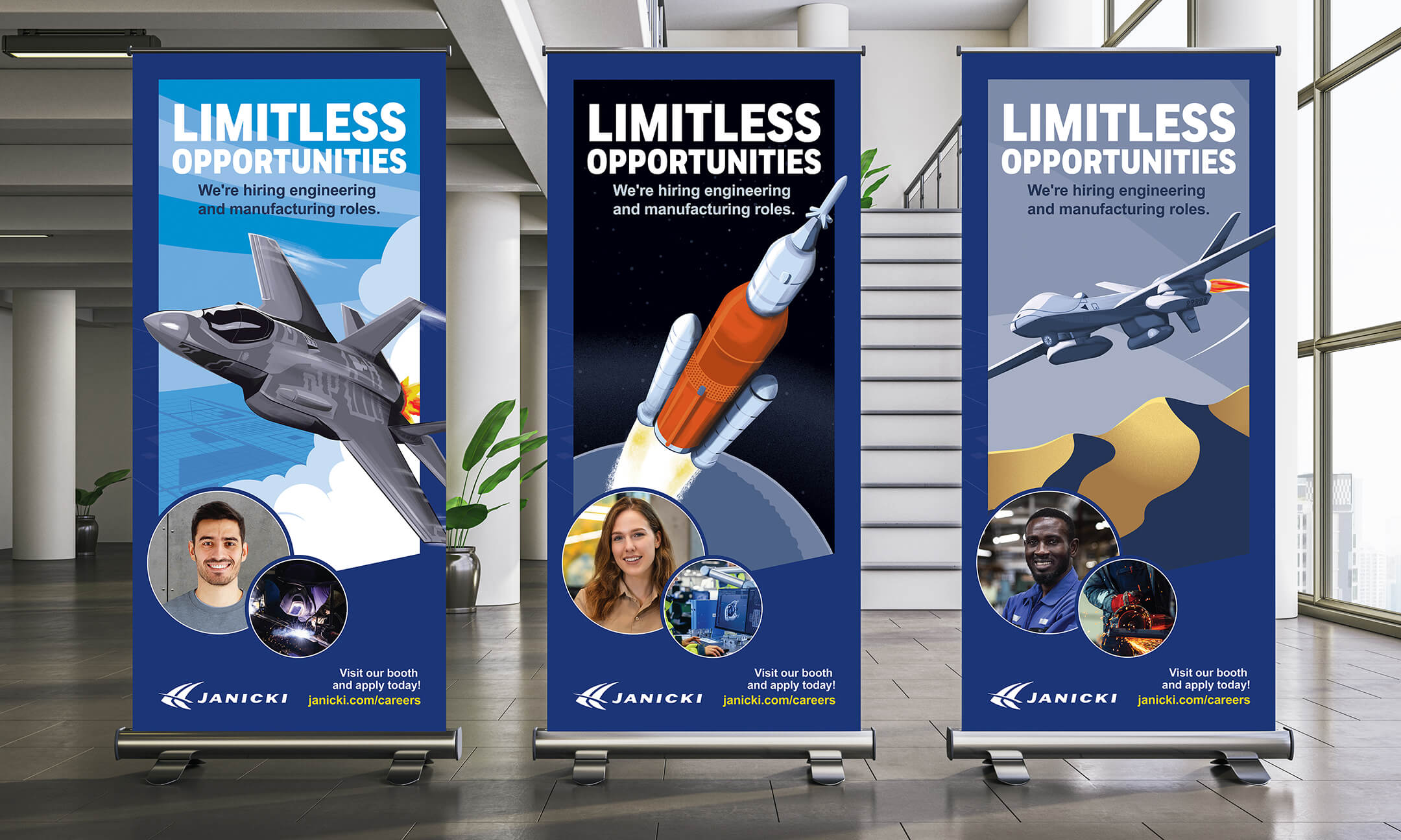 Janicki Industries - Event Pull-up Banners