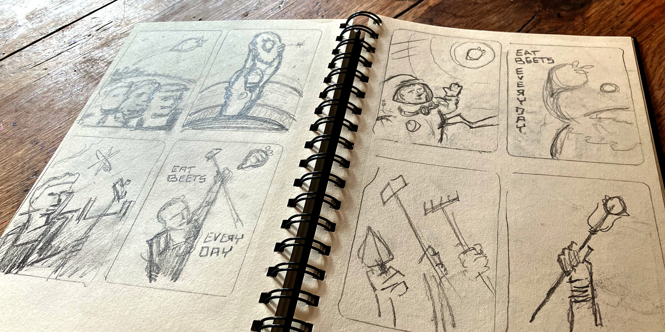 Otherlands Beer - Beets Propaganda - Sketches