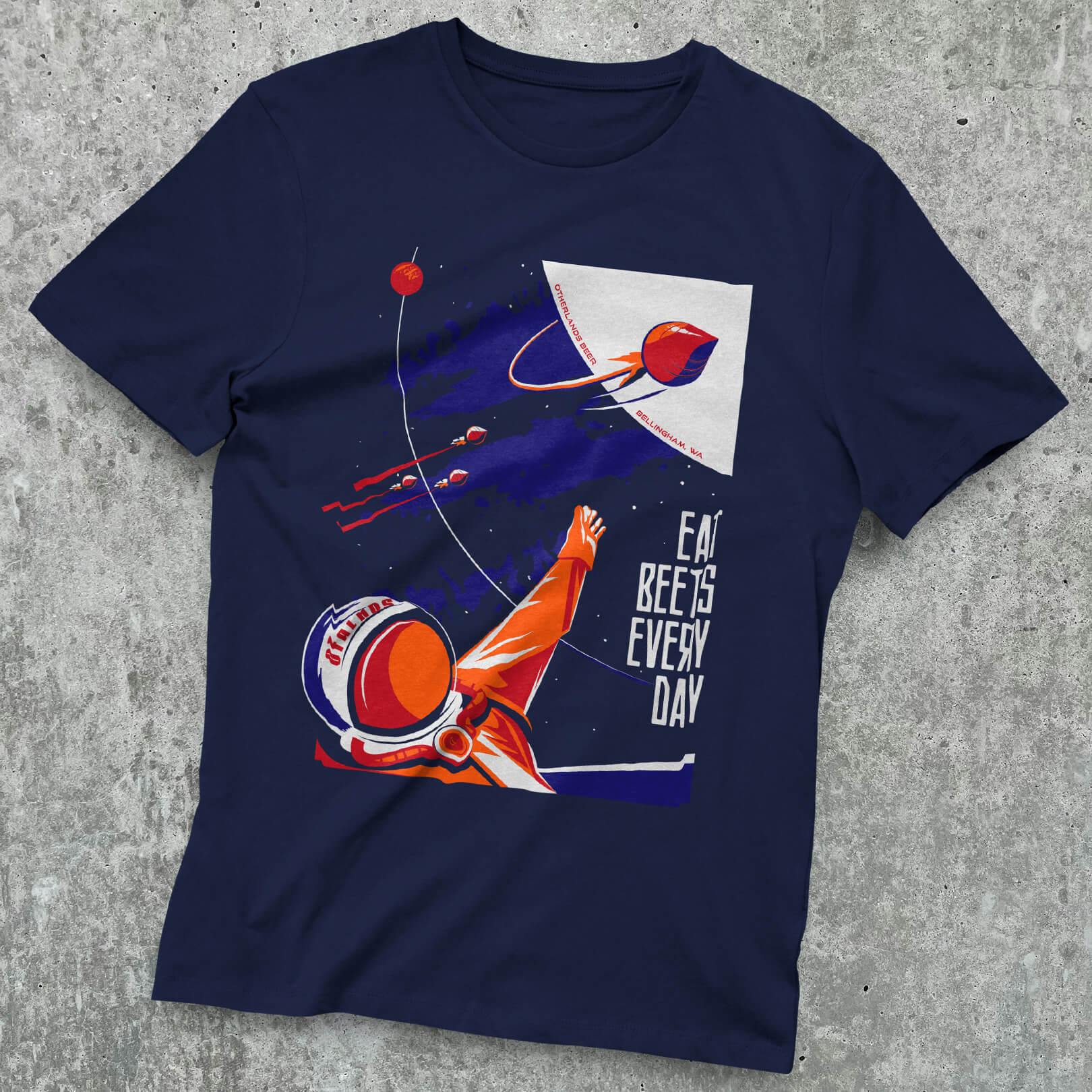 Otherlands Beer - Beets Propaganda - Space T-shirt