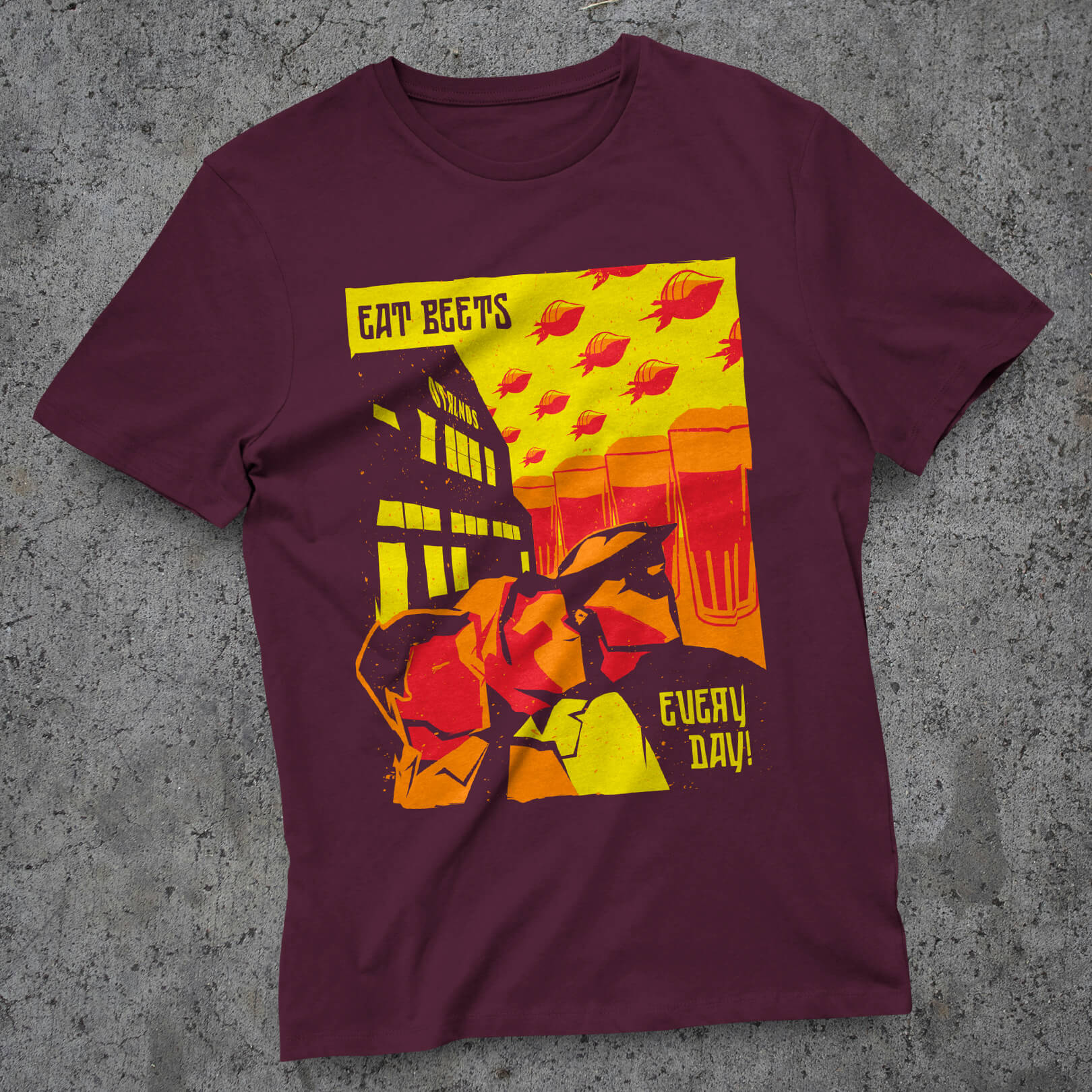 Otherlands Beer - Beets Propaganda - Workers T-shirt