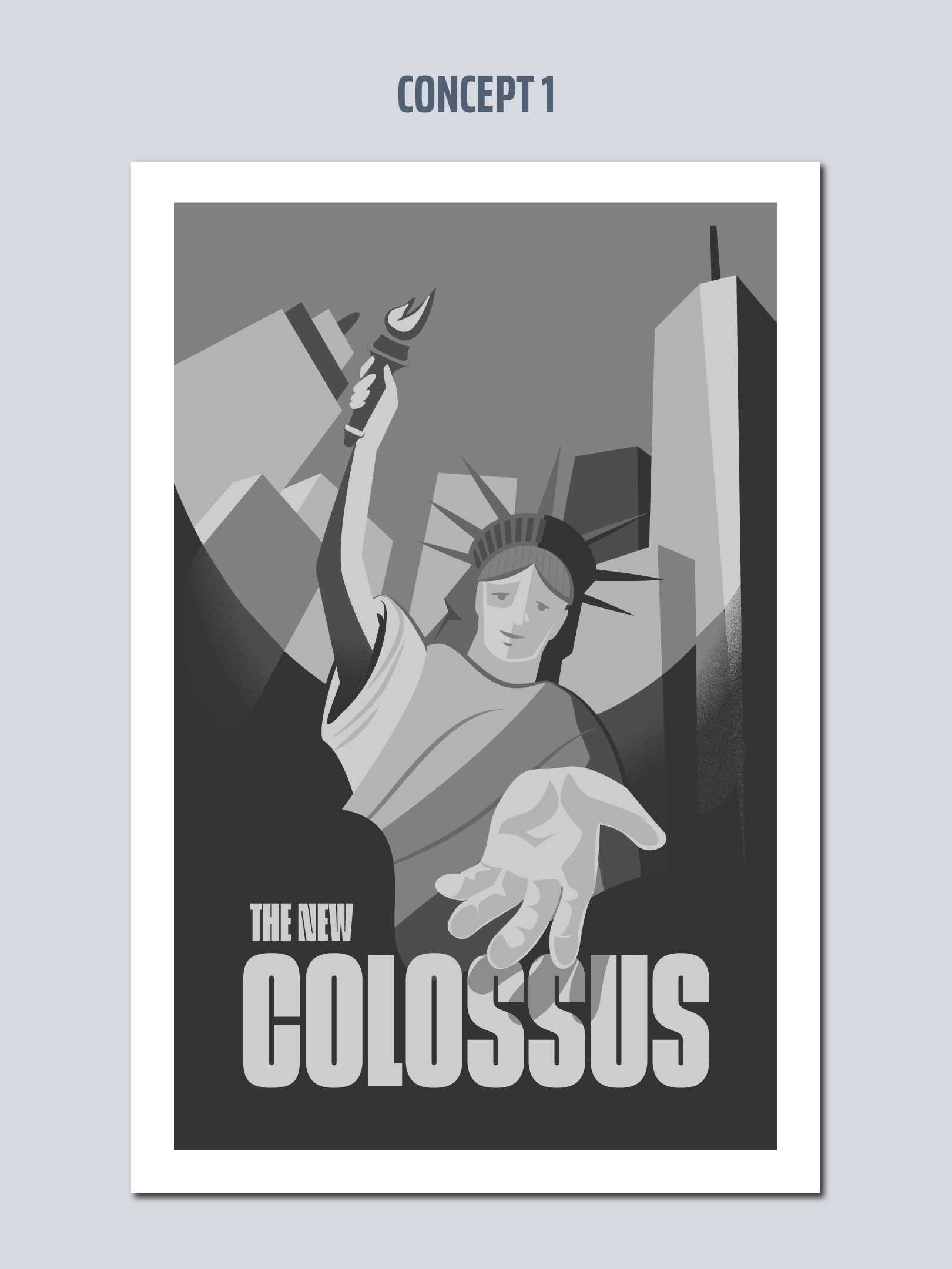 Otherlands Beer - The New Colossus - Concept 1