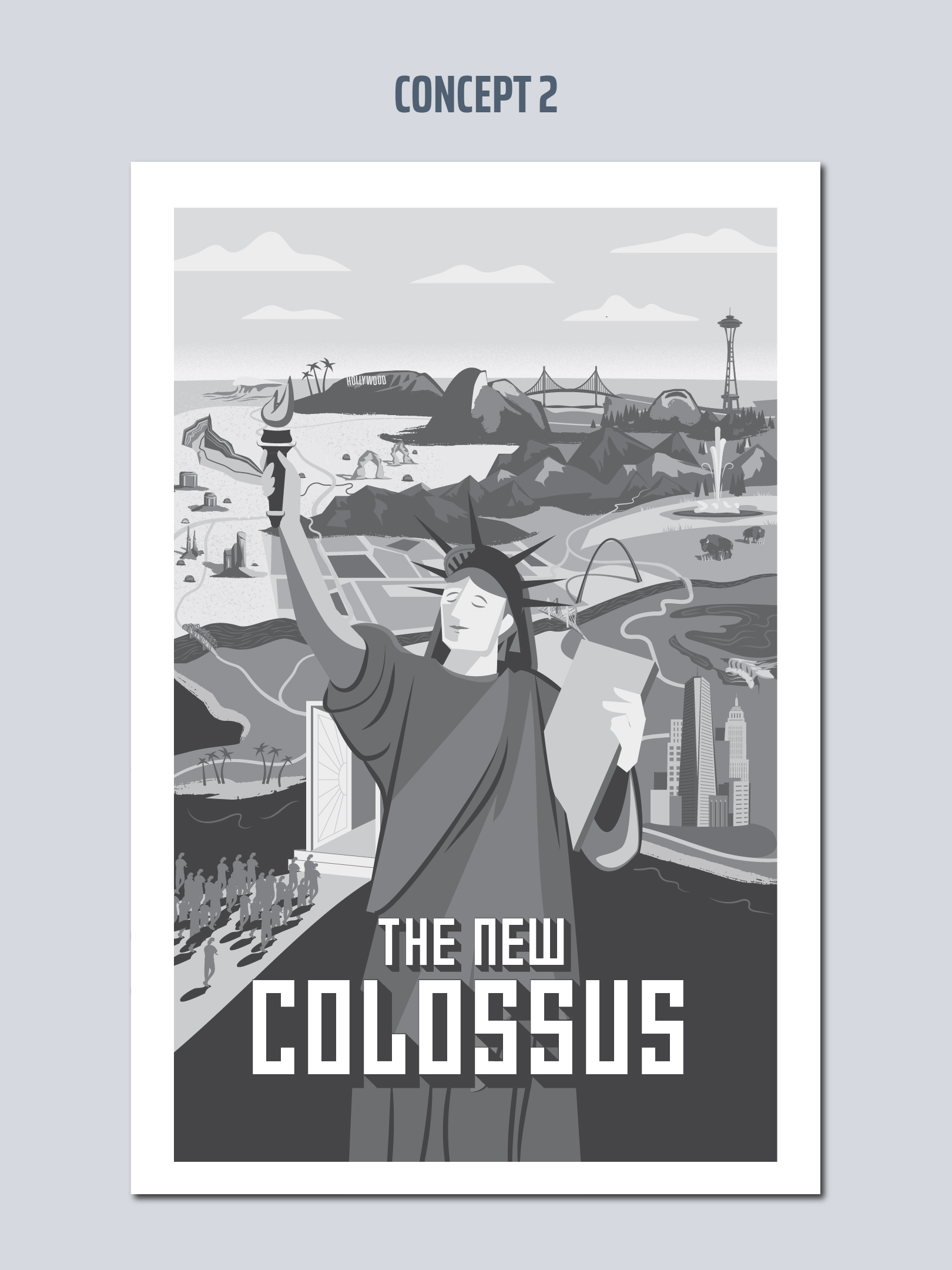 Otherlands Beer - The New Colossus - Concept 2