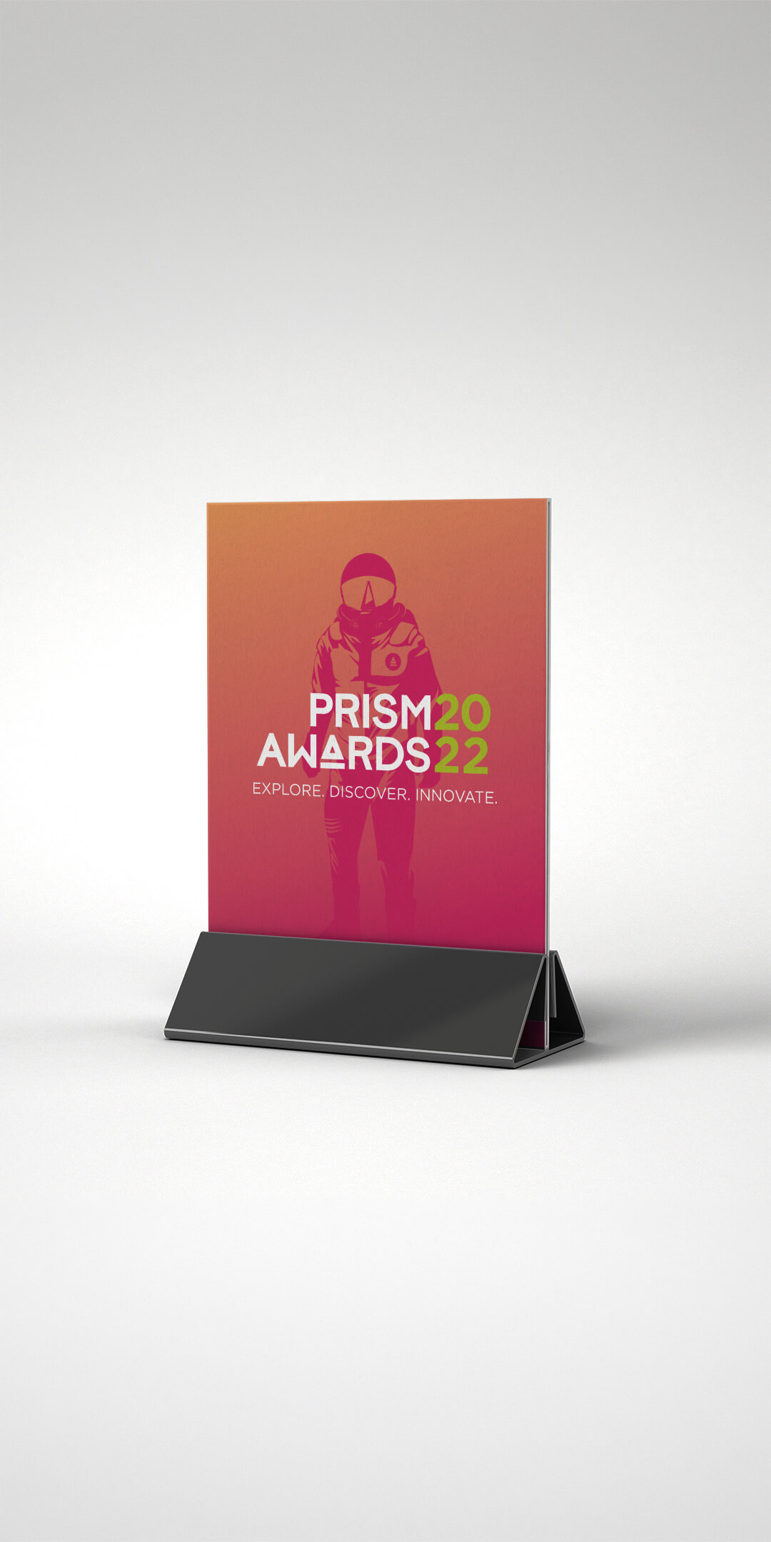 SPIE Prism Awards 2022 - Table Tent