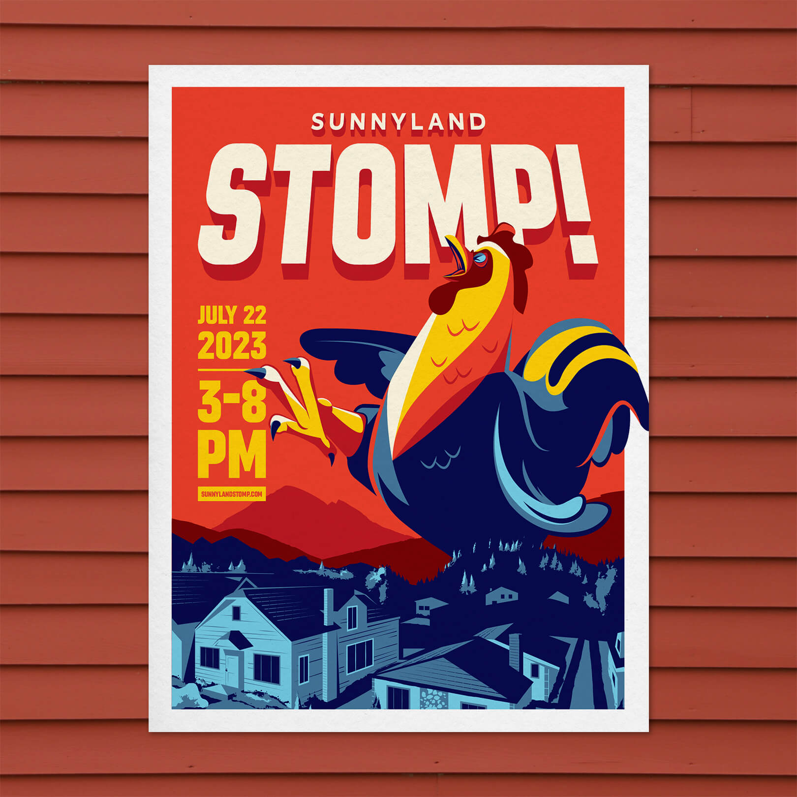Sunnyland Stomp - Poster